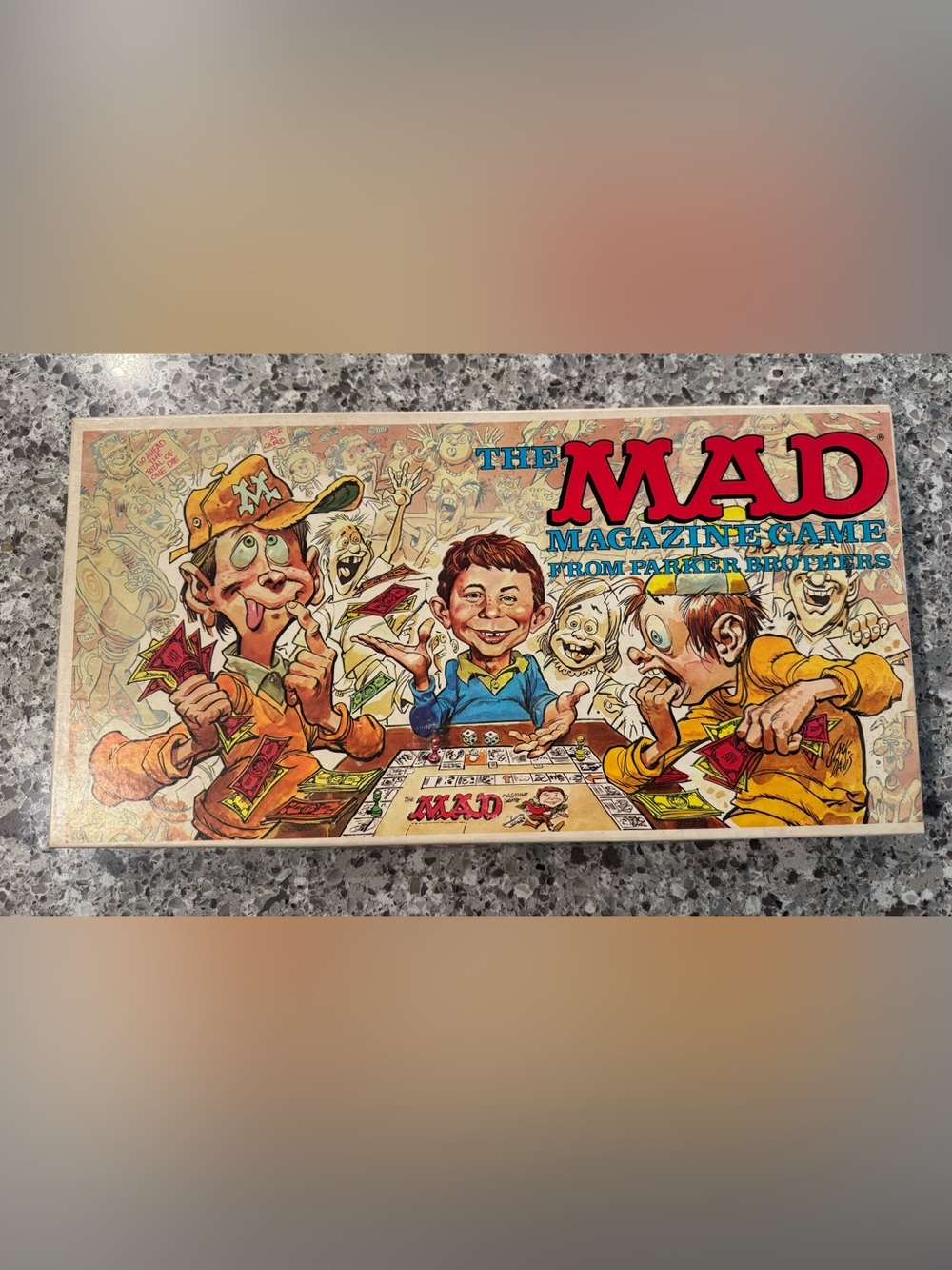 The MAD Magazine Board Game from - Colorful Artwork
